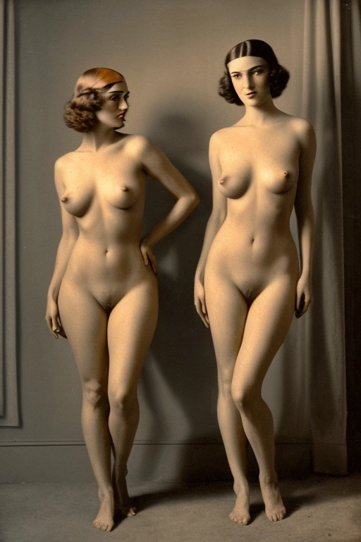 1920年代の裸の女性